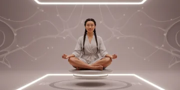 Futuristic meditation for stress reduction with advanced CBT