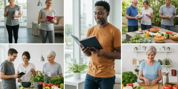 Diverse US adults practicing healthy lifestyle for Alzheimer's prevention