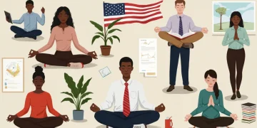 US workers practicing self-care to prevent emotional exhaustion